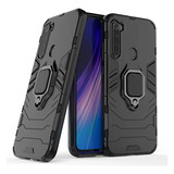 Xiaomi Redmi Note 8 Carcasa Antishock Armor Anillo 