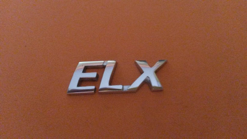 Emblema Fiat Palio Siena Elx En Metal Pulido Foto 3