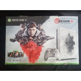 Consola Xbox One X Con Caja 1tb Gears Of War 5 