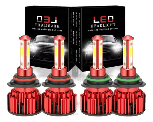 9005 9006 Kit De Focos Led 28000 Lm Para Gmc Luz Alta/baja