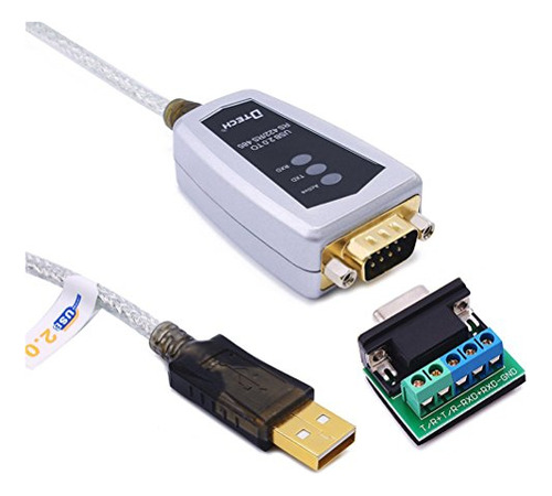 Dtech - Cable Adaptador Usb A Rs422 Rs485 De Puerto Serie Co