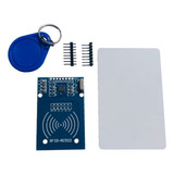 Kit Leitor Rfid Rc522 + Cartão + Tag 13,56mhz Arduino Nfe