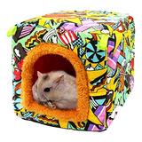 Cama Lavable Para Pequeños Animales - Hamster, Erizo,