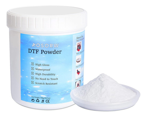 700g / 24.7oz Polvo Dtf Sublimación, Polvo De Transfer...