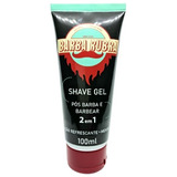 Gel De Barbear Shave Gel - 2 Em 1 - Barba Rubra