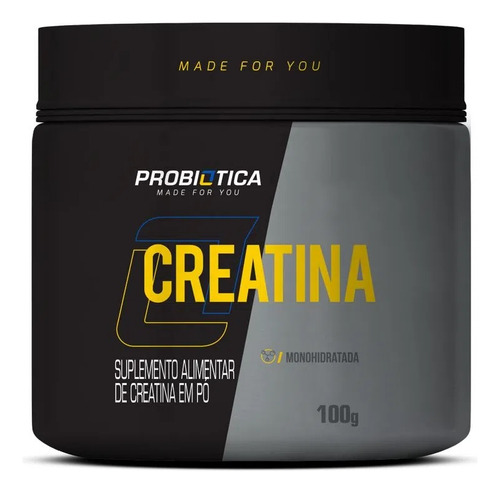 Creatina Monohidratada 100g - Probiótica