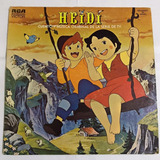 Disco Lp Heidi, Cuento Y Música Original De La Serie De Tv