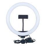 Ring Light De 10 Polegadas Com Suportes Para Smartphone