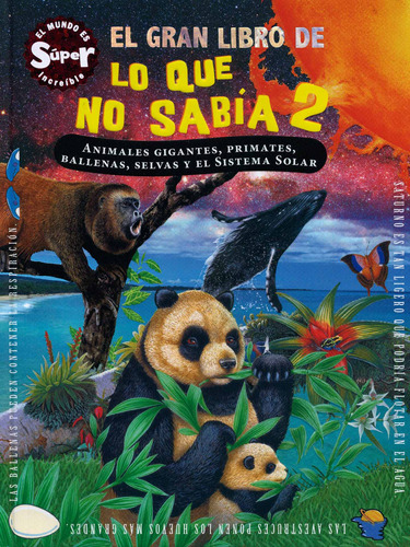 Gran Libro De Lo Que No Sabia 2, De Varios Autores. Editorial Silver Dolphin (en Español), Tapa Dura En Español, 2020