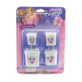 Kit Porta Mantimento Da Princesa Brinquedo Infantil 4 Peças