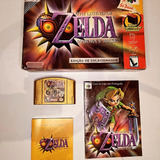 The Legend Of Zelda Majora's Mask  Big Box (gradiente) N64