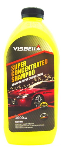 Shampoo Super Concentrado Lavado Auto Visbella 1 Litro