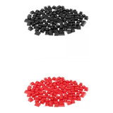 * 108pcs / Set Abs Reemplazo Para Mecánico (negro + Rojo)