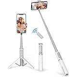 Atumtek Bluetooth Selfie Stick Trípode, Extensible 3 En 1 Se