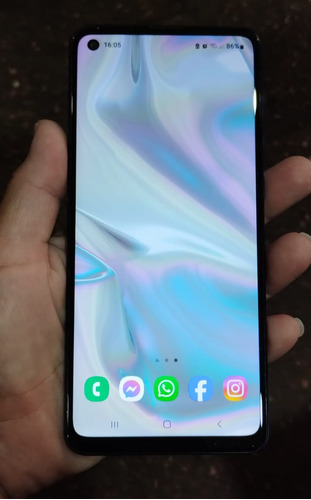 Samsung A 21 S Con Caja Vidrio Y Cargador 