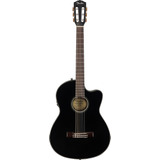 Violao Fender Nylon Cn-140sce Classic Black 0970264306