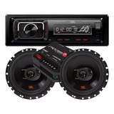 Kit Som De Carro Jbl Radio Bluetooth + 2 Falantes + Modulo