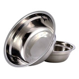 Tigela Bowl Comedouro Bebedouro Pet Inox Para Cães E Gatos