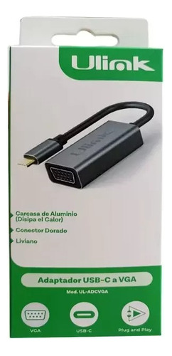 Adaptador Usb Tipo C A Vga