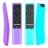 Fundas Para Control Samsung Bn59series Glow Sky/ Violeta