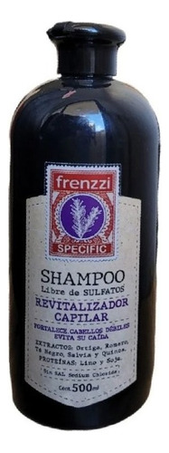 Shampoo Revitalizador Anti Caída Frenzzi Sin Sulfatos 500ml