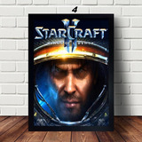  Quadro Decorativo C\moldura Série De Games Starcraft