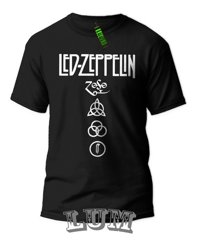 Lum - Remera Rock Led Zeppelin - Algodon 1°