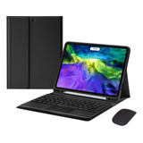 Funda Con Teclado Táctil Y Mouse Para iPad 9.7 '' 6th 5th