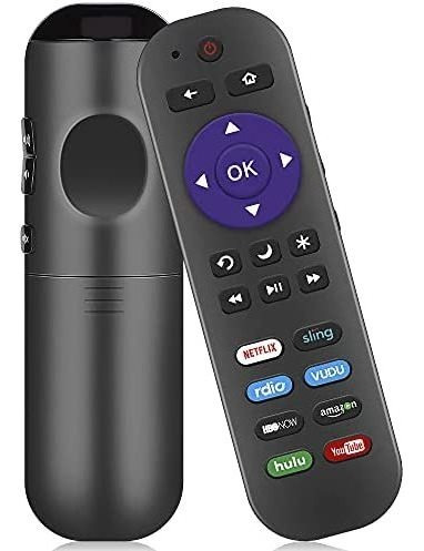 Control Remoto Gvirtue Universal Para Tcl Roku Tv -negro