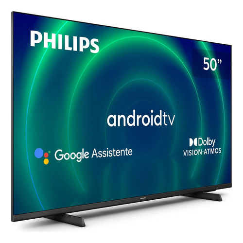 Smart Tv Philips 4k 50'' Uhd Android Tv Voz Bt 5.0 50pug7406
