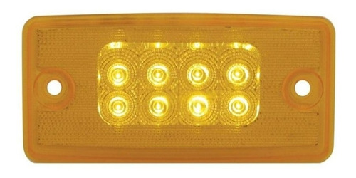 Plafón Ambar 8 Leds P/ Famsa, Fld120