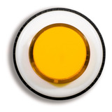 Botão Fliperama Amarelo Pbs29 Kit 10 Peças 
