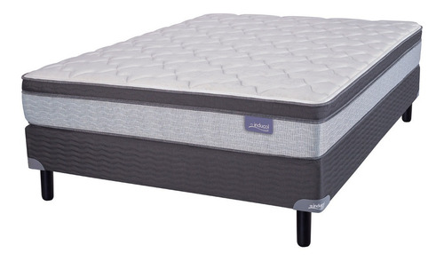 Colchón Sommier Luxe Resist 150x190 Pocket +almohadas +cubre