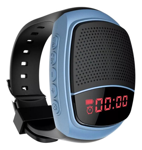 Reloj De Pulsera Con Altavoz Bluetooth, Altavoz Y Radio Fm