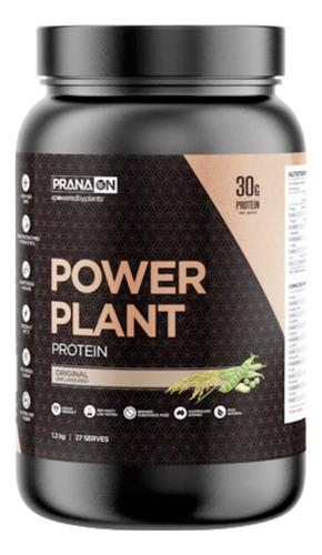 Prana On Vegan Power Plant Protein 1 Kg Pranaon Dietafitness