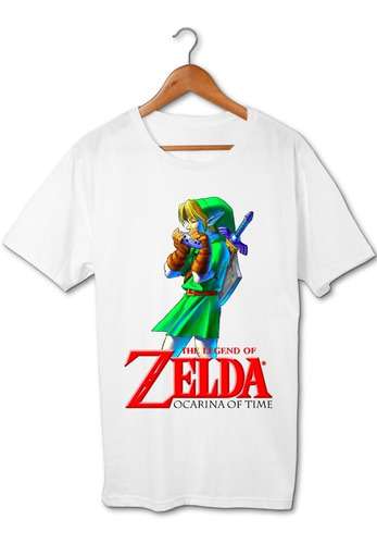 Legend Of Zelda Leyenda Ocarina Time Remera Friki Tu Eres #2