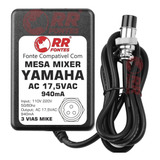 Fonte Ac 17,5v Pa20 Para Mesa De Som Mixer Yamaha Mg12 4fx