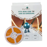 20m Fita Mini Cob 7w 3mm De Espessura 24v 700lm Ip20 Gaya