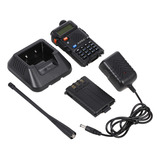 Transceptor De Mano Largo Walkie Talkie Bf-uv5r Fm Baofeng