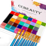 Kit Profecional Ccbeauty De 36 Colores A Base De Aceite 