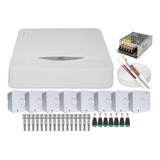 Kit Cftv Dvr 8 Canais Jfl + Cabo + Fonte + Bnc + P4 + Caixa