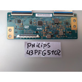 Placa T Con Tv Philips 43pfg5102 Cod.t430hvn01.a Ctrl Bd