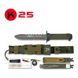 Cuchillo Táctico Supervivencia K25