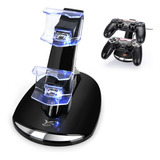 Base Cargador Doble Controller Charging Stand Ps4