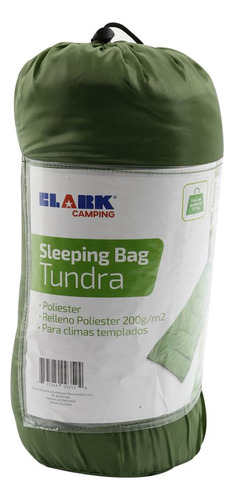 Sleeping Clark Tundra 190x75cm Verde Naranja