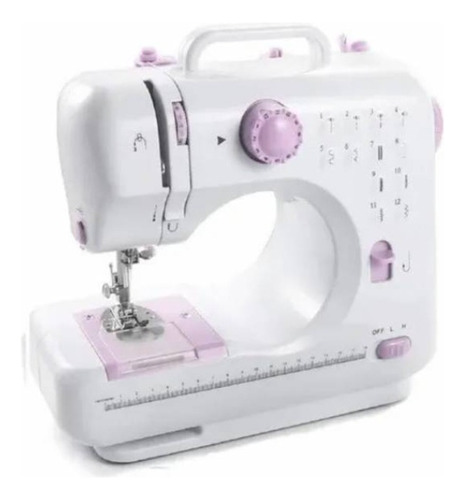 Máquina Coser Portatil Mini Luz Led Sewing Machine Sm-505a