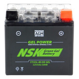 Batería Moto Nsk De Gel Ytx5l-bs (- +) 113*68*105