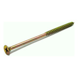 Tornillo Fix 6x150 Dorado (zincado Amarillo) X 100u