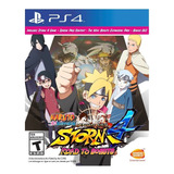 Naruto Ultimate Ninja Storm 4 - Road To Boruto - Juego Ps4