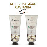 Kit C 2un.: Hidratante Mãos Eudora Instance Castanha 30g